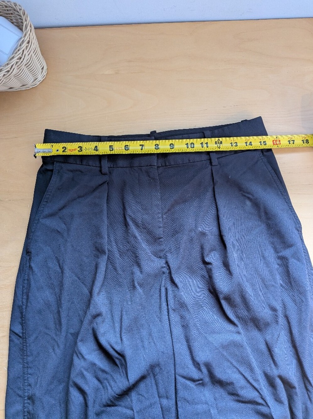 Lululemon Pleat-Front High-Rise Trouser *Regular Size 8 Black Pockets Fly Front - Picture 13 of 16